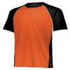 Augusta Sportswear Boys' Large 1561, Black/Orange/White view 1
