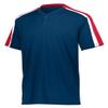 Augusta Sportswear Men's L 1557, Navy/Red/White, Large view 1