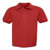 Jerzees Boys' SpotShield Short Sleeve Uniform Polo (2-Pack), True red, X-Large view 1