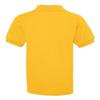 Jerzees Boys' SpotShield Short Sleeve Uniform Polo (2-Pack), Gold, X-Large view 4