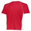 Augusta Sportswear Boys' Large 1561, Red/White view 1