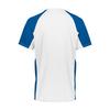 Augusta Sportswear Boys Cutter Jesey White/Navy view 3