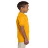 Jerzees Boys' SpotShield Short Sleeve Uniform Polo (2-Pack), Gold, Large view 3