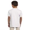 Jerzees Boys' SpotShield Short Sleeve Uniform Polo (2-Pack), White, Small view 2