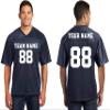 Custom 2-Sided & Double-Sided Jerseys for Men - Design Personalized T-Shirts, Tailored Team Uniforms, Unique Sports Apparel, Athletic Gear for Any Event or Team, True Navy Large view 1