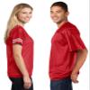 Custom 2-Sided & Double-Sided Jerseys for Men - Design Personalized T-Shirts, Tailored Team Uniforms, Unique Sports Apparel, Athletic Gear for Any Event or Team, True Red Medium view 2