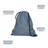 Augusta Sportswear Cinch Bag, Graphite, OS view 2