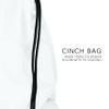 Augusta Sportswear Cinch Bag, White, OS view 4
