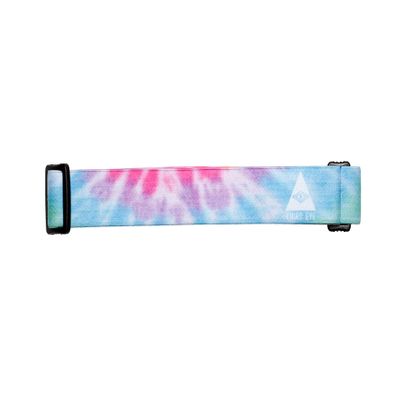 OUTDOOR ENLIGHTENMENT Third Eye Headlamps - Stylish Artist-Designed Replacement Bands - Soft, Adjustable, Universal, Fits Most Headlamps (Tie Dye)