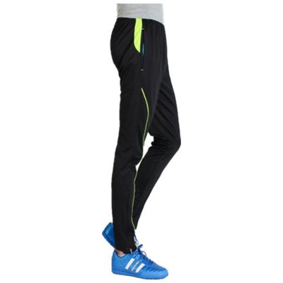 DreamHigh Men's Sports Running Cycling Pants Training Sweat Gym Athletic Pants Slim Fit (Green)