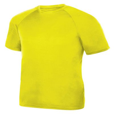 Augusta Sporswear Boys Attain Wicking Raglan Sleeve T-Shirt Safety Yellow
