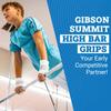 Gibson Athletic Summit High Bar Gymnastic Grips for Boys, Durable Leather Grip for Secure Grip, Hand Grips for Early Competitor Gymnasts, Gymnastics Grips for Boys - Made In USA view 4
