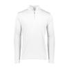 Augusta Sportswear Men's Attain Light Weight Wicking Knit 1/4 Zip Pullover - Moisture-Wicking Athletic Performance and Comfort Wear White XL view 1