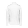 Augusta Sportswear Men's Attain Light Weight Wicking Knit 1/4 Zip Pullover - Moisture-Wicking Athletic Performance and Comfort Wear White XL view 3
