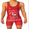 TRI-TITANS Awesome Sauce Sriracha Wrestling Singlet Youths and adult Mens sizes (Adult S: 125lbs-145lbs) view 1