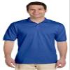 Jerzees Men's SpotShield 2 Button Rib Knit Polo Shirt_L_Gold view 2