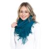 BASICO Infinity Scarf Fall Winter Scarfs for Women - Teal Green Circle Loop Scarves Best Gift for Girlfriend, Family, Coworkers Christmas Gift view 1