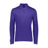 Augusta Sportswear Men's Attain Light Weight Wicking Knit 1/4 Zip Pullover - Moisture-Wicking Athletic Performance and Comfort Wear Purple 2XL view 1