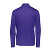 Augusta Sportswear Men's Attain Light Weight Wicking Knit 1/4 Zip Pullover - Moisture-Wicking Athletic Performance and Comfort Wear Purple 2XL view 3