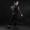 DRSKIN Men's Compression Shirts Top Long Sleeve Sports Baselayer Workout Running Athletic Gym (Round SBB01, L) view 3