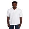 Jerzees Men's SpotShield Stain Resistant Polo Shirts (Short & Long, Short Sleeve-White, X-Large view 4