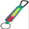 RedVex Cobra Style Carabiner Key Fob/Keychain - Aluminum Carabiner - (Qty2) - Choose your Color and Size (8 inch, Rainbow (coloring varies)) view 4