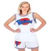 FREEZE Space Jam Tune Squad Logo Lola Bunny #10 White Basketball Jersey (Adult X-Large) view 2