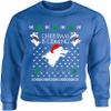 ALLNTRENDS Adult Sweatshirt Christmas Is Coming House Stark Ugly Xmas Gift (3XL, Royal Blue) view 1