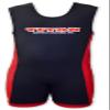 LiftingLarge Titan Triumph Powerlifting Singlet Black/Red IPF Legal (Medium) view 1