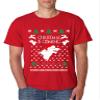 ALLNTRENDS Men's T Shirt Christmas is Coming House Stark Ugly Xmas Tee (2XL, Red) view 1