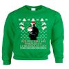 ALLNTRENDS Adult Sweatshirt My Naughty Xmas List Arya Stark Ugly Christmas (XL, Irish Green) view 1