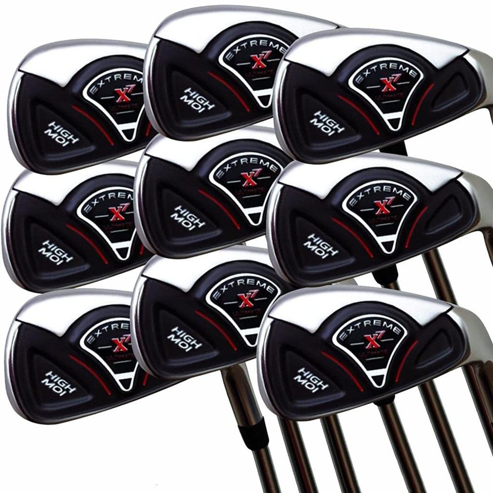 Extreme X7 High MOI Complete 9-Piece Women's Iron Set (3-SW) Right Handed Lady Flex L Flex Club