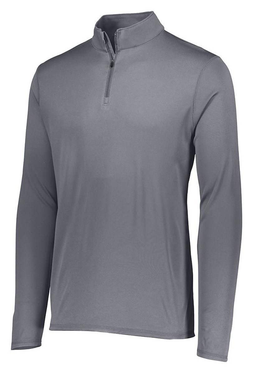 Augusta Sportswear Boys ATTAIN 1/4 ZIP PULLOVER L Graphite