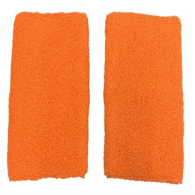 Snowflake Designs US Glove's Cotton 4" Wristbands - Orange (Sold in Pairs)