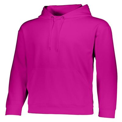 Augusta Sportswear Men's Wicking Fleece Hooded Sweatshirt 4XL Power Pink