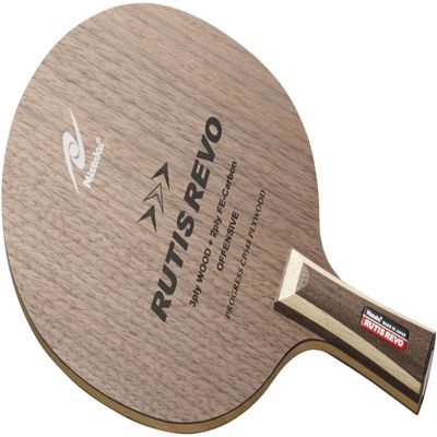 Nittaku NC-0199 Table Tennis Racket Routis Revo C Pen Holder (Chinese Style), Special Material Included