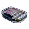 Outdoor Planet Double Side Waterproof Pocketed Fly Box + Assorted Trout Fly Fishing Lure Pack of 10 Fly Lure view 2