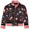 URBAN REPUBLIC baby girls Poly-sateen Jacket, Black01/Blk, 24 Months US view 1