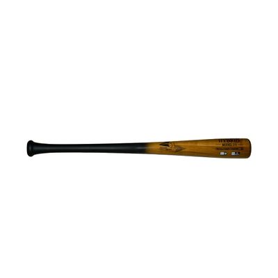 BamBooBat Adult 100 Day Warranty Bamboo/Hickory Hybrid Baseball Bat, 33"/31 oz, Black/Brown (HBBG271-HY33)