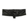 CHICTRY Men's Low Rise Bulge Pouch Enhancing Cheeky Bikini Briefs Underwear Black XX-Large(Waist:32.0-42.0"/82-106cm) view 4