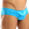 CHICTRY Men's Low Rise Bulge Pouch Enhancing Cheeky Bikini Briefs Underwear Blue X-Large(Waist:30.0-40.0"/76-102cm) view 4