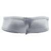 CHICTRY Men's Low Rise Bulge Pouch Enhancing Cheeky Bikini Briefs Underwear Silver-Gray XX-Large(Waist:32.0-42.0"/82-106cm) view 2