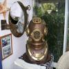 Federal Solid Special Brass Copper Scuba DEEP SEA SCA Divers Diving Helmet Mark V US view 2