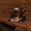Federal Vintage U.S Navy Mark V Copper Brass Diving Divers Helmet Antique SEA Nautical view 1