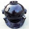 Antique Scuba Brass Divers Diving Helmet US Navy Mark V Deep Sea Marine Copper view 2