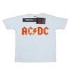 AC/DC Men's Distressed Red Logo T-Shirt XXX-Large White view 2