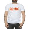 AC/DC Men's Distressed Red Logo T-Shirt XXX-Large White view 4