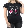 AC/DC Women's I'm On The Highway to Hell T-Shirt Small Black view 4