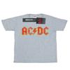 AC/DC Men's Distressed Red Logo T-Shirt XXX-Large Sport Grey view 2