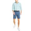 Nautica Men's Classic Fit Flat Front Stretch Solid Chino 8.5" Deck Shorts, Blue Indigo, 42W view 4